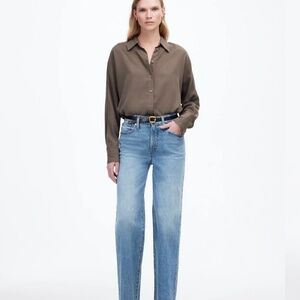 Madewell petite vintage wide leg jeans